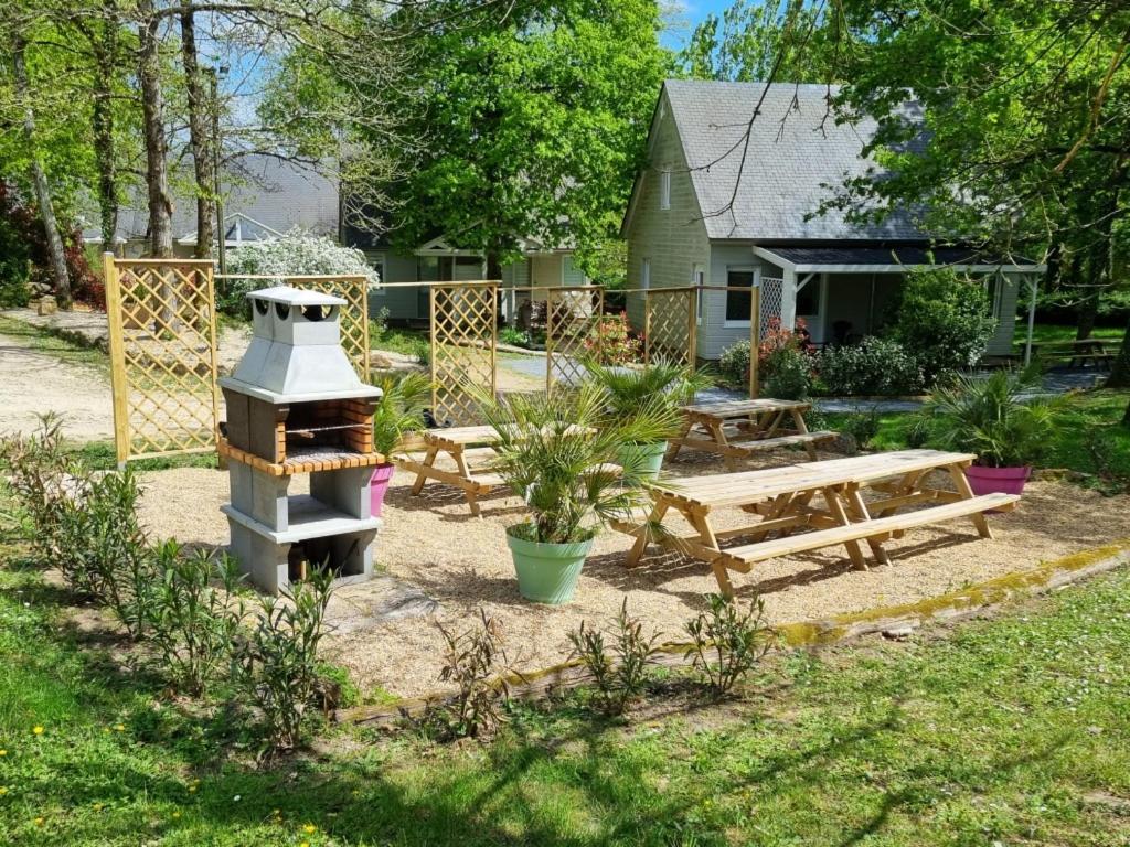 Les Chalets De Saumur, Piscine & Parc Boise, 100M Du Cadrenoir 外观 照片