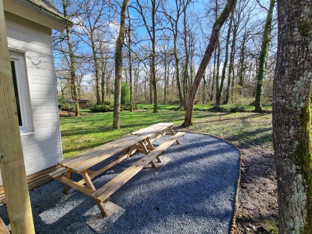 Les Chalets De Saumur, Piscine & Parc Boise, 100M Du Cadrenoir 外观 照片