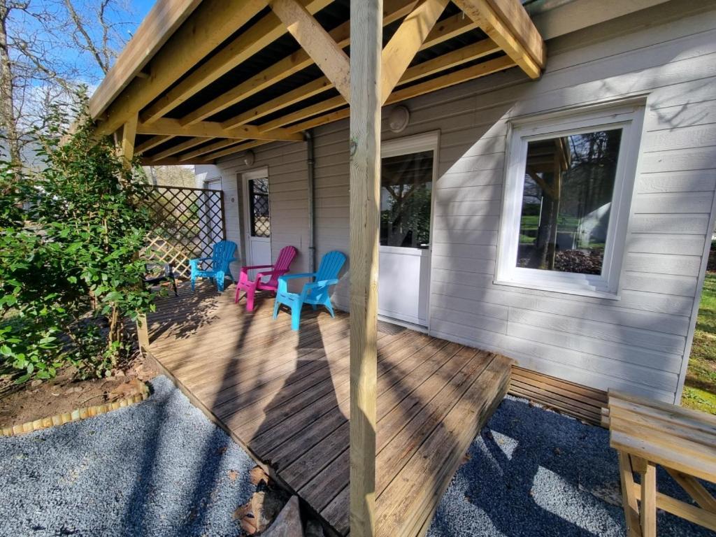 Les Chalets De Saumur, Piscine & Parc Boise, 100M Du Cadrenoir 外观 照片