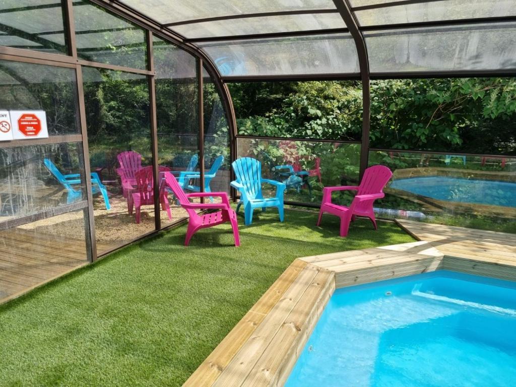 Les Chalets De Saumur, Piscine & Parc Boise, 100M Du Cadrenoir 外观 照片